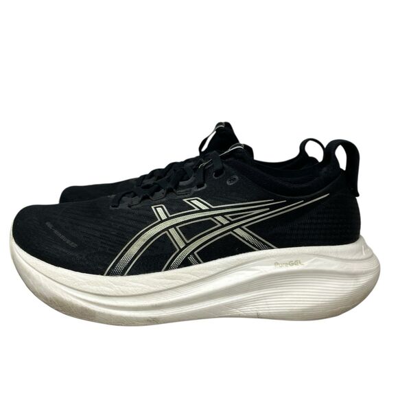 ASICS‎ Sneakers Mens 8 Black Gel Nimbus 24 Running Sneakers Lightweight 1011B958 main image 12